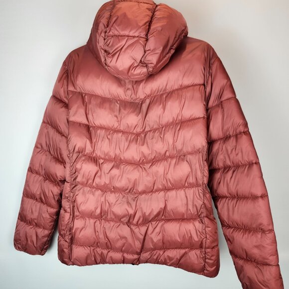 TRIBAL Hooded Puffer Jacket SizeG/L - Salmon Color - Picture 2 of 7